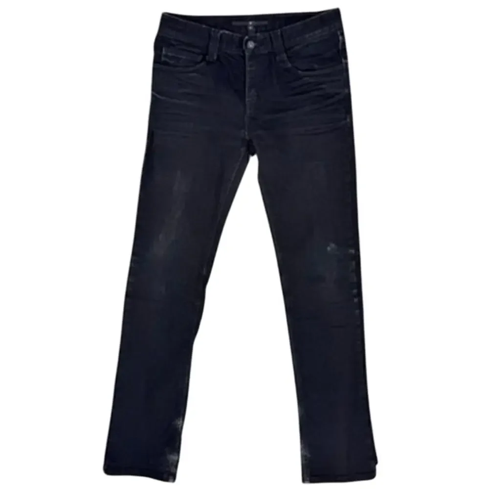 No ID. Japanese Jeans Mens Black Size 3 Large 32